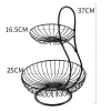 Double-layered fruit platter for home use Application Scenario